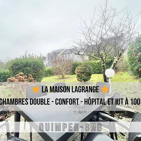Maison Lagrange - 4 Chambres Quartier Iut Hopital Quimper Dış mekan fotoğraf